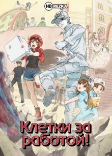 Клетки за работой! [ТВ-1] (Hataraku Saibou) 2018 года смотреть онлайн бесплатно в отличном качестве. Постер