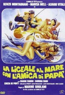 Лицеистка на море с папиной подругой (La liceale al mare con l'amica di papà) 1980 года смотреть онлайн бесплатно в отличном качестве. Постер