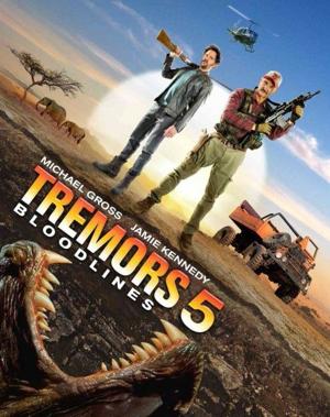 Дрожь земли 5: Кровное родство (Tremors 5: Bloodlines)  года смотреть онлайн бесплатно в отличном качестве. Постер