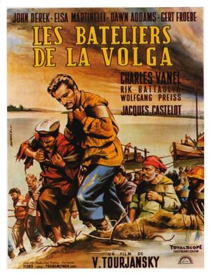 Бурлаки на Волге (I battellieri del Volga) 1959 года смотреть онлайн бесплатно в отличном качестве. Постер