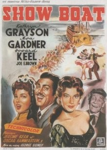 Плавучий театр (Show Boat) 1951 года смотреть онлайн бесплатно в отличном качестве. Постер