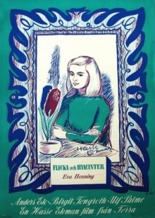 Девушка и гиацинты (Flicka och hyacinter) 1950 года смотреть онлайн бесплатно в отличном качестве. Постер