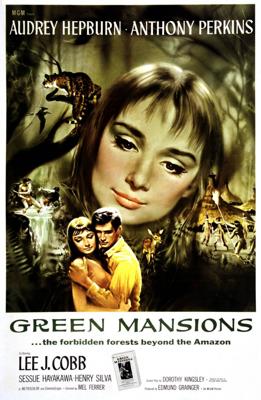 Зеленые поместья (Green Mansions) 1959 года смотреть онлайн бесплатно в отличном качестве. Постер