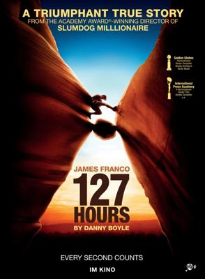 127 Часов (127 Hours) 2011 года смотреть онлайн бесплатно в отличном качестве. Постер