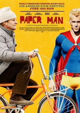 Бумажный человек (Paper man) 2009 года смотреть онлайн бесплатно в отличном качестве. Постер