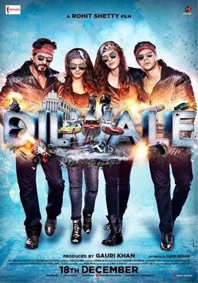 Влюблённые (Dilwale)  года смотреть онлайн бесплатно в отличном качестве. Постер