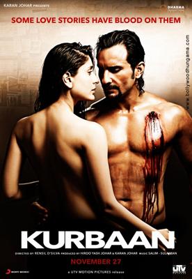 Жертва (Kurbaan) 2009 года смотреть онлайн бесплатно в отличном качестве. Постер