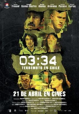 03:34 Землетрясение в Чили (03:34 Terremoto en Chile) 2011 года смотреть онлайн бесплатно в отличном качестве. Постер