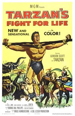 Смертельная схватка Тарзана / Tarzan's Fight for Life (1958) смотреть онлайн бесплатно в отличном качестве