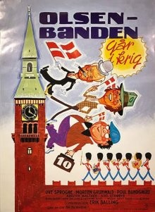 Банда Ольсена вступает в войну / Olsen-banden går i krig (1978) смотреть онлайн бесплатно в отличном качестве