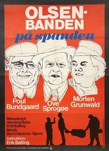 Банда Ольсена в упряжке / Банда Ольсена в ловушке / Olsen-banden på spanden () смотреть онлайн бесплатно в отличном качестве