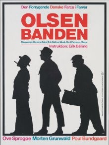 Банда Ольсена (Olsen-banden)  года смотреть онлайн бесплатно в отличном качестве. Постер