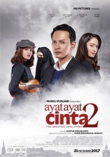 Любовные стихи 2 / Ayat-Ayat Cinta 2 (2017) смотреть онлайн бесплатно в отличном качестве