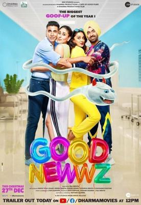 Хорошие новозди / Good Newwz (2019) смотреть онлайн бесплатно в отличном качестве