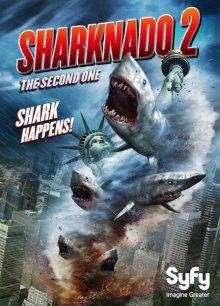 Акулий торнадо 2 / Sharknado 2: The Second One (None) смотреть онлайн бесплатно в отличном качестве