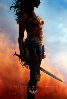 Чудо-женщина (Wonder Woman) 2017 года смотреть онлайн бесплатно в отличном качестве. Постер