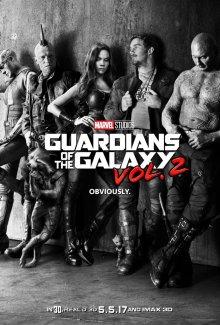 Стражи Галактики: Часть 2 (Guardians of the Galaxy Vol. 2) 2017 года смотреть онлайн бесплатно в отличном качестве. Постер