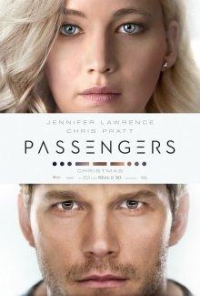 Пассажиры (Passengers) 2016 года смотреть онлайн бесплатно в отличном качестве. Постер