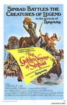 Золотое путешествие Синдбада (The Golden Voyage of Sinbad) 1973 года смотреть онлайн бесплатно в отличном качестве. Постер