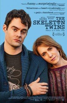 Близнецы (The Skeleton Twins)  года смотреть онлайн бесплатно в отличном качестве. Постер