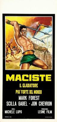 Мацист, самый сильный гладиатор в мире (Maciste, il gladiatore piu forte del mondo)  года смотреть онлайн бесплатно в отличном качестве. Постер