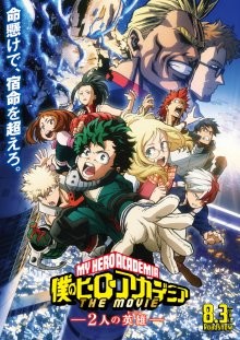 Моя геройская академия: Фильм – Два героя / Boku no Hero Academia the Movie: Futari no Hero (2018) смотреть онлайн бесплатно в отличном качестве