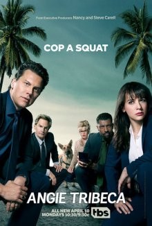 Энджи Трайбека (Angie Tribeca) 2016 года смотреть онлайн бесплатно в отличном качестве. Постер