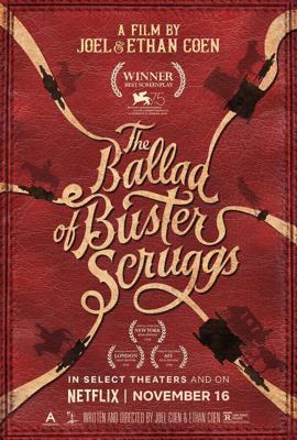 Баллада Бастера Скраггса / The Ballad of Buster Scruggs (2018) смотреть онлайн бесплатно в отличном качестве