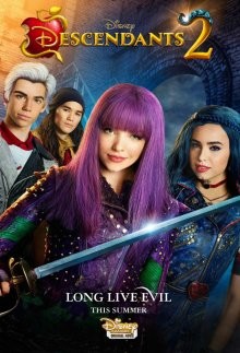 Наследники 2 (Descendants 2) 2017 года смотреть онлайн бесплатно в отличном качестве. Постер