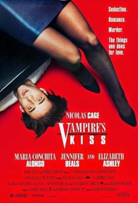 Поцелуй вампира / Vampire's Kiss (1988) смотреть онлайн бесплатно в отличном качестве