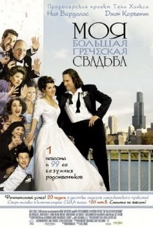 Моя большая греческая свадьба (My Big Fat Greek Wedding) 2002 года смотреть онлайн бесплатно в отличном качестве. Постер