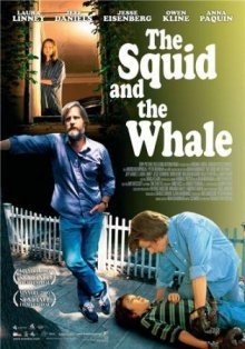 Кальмар и кит (The Squid and the Whale) 2005 года смотреть онлайн бесплатно в отличном качестве. Постер