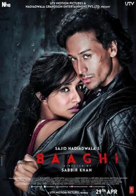 Бунтарь (Baaghi) 2016 года смотреть онлайн бесплатно в отличном качестве. Постер