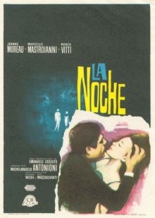 Ночь (La notte)  года смотреть онлайн бесплатно в отличном качестве. Постер