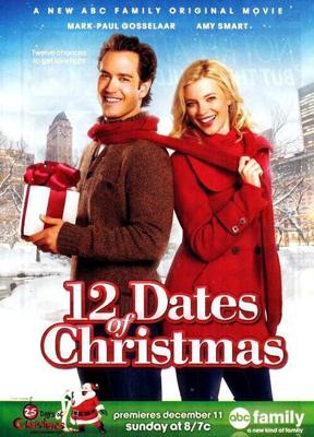 12 рождественских свиданий (12 Dates of Christmas) 2011 года смотреть онлайн бесплатно в отличном качестве. Постер