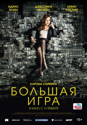 Большая игра (Molly's Game) 2018 года смотреть онлайн бесплатно в отличном качестве. Постер