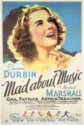 Без ума от музыки / Mad About Music (1938) смотреть онлайн бесплатно в отличном качестве