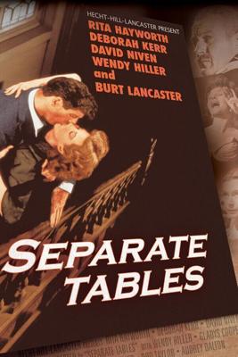 За отдельными столиками (Separate Tables) 1958 года смотреть онлайн бесплатно в отличном качестве. Постер