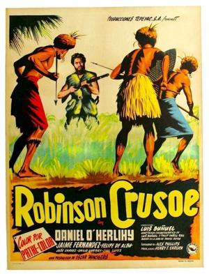 Робинзон Крузо (Robinson Crusoe) 1954 года смотреть онлайн бесплатно в отличном качестве. Постер