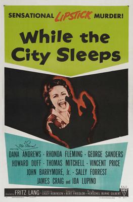 Пока город спит / While the City Sleeps (1956) смотреть онлайн бесплатно в отличном качестве