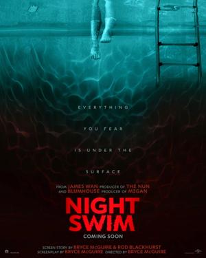 Ночное купание (Night Swim)  года смотреть онлайн бесплатно в отличном качестве. Постер