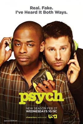 Ясновидец (Psych) 2009 года смотреть онлайн бесплатно в отличном качестве. Постер