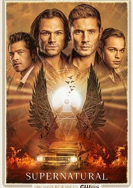 Сверхъестественное (Supernatural) 2005 года смотреть онлайн бесплатно в отличном качестве. Постер