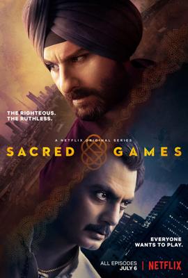 Сакральные игры (Sacred Games) 2018 года смотреть онлайн бесплатно в отличном качестве. Постер