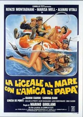 Лицеистка на море с папиной подругой (La liceale al mare con l'amica di papà) 1980 года смотреть онлайн бесплатно в отличном качестве. Постер