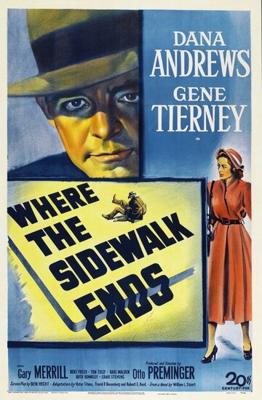 Там, где кончается тротуар (Where the Sidewalk Ends) 1950 года смотреть онлайн бесплатно в отличном качестве. Постер