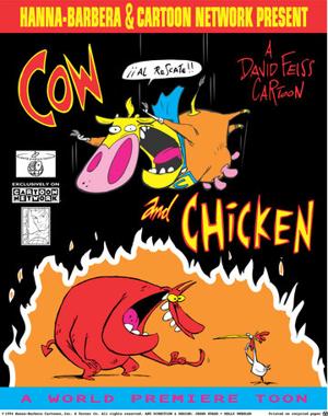 Коровка и Петушок (Cow and Chicken)  года смотреть онлайн бесплатно в отличном качестве. Постер