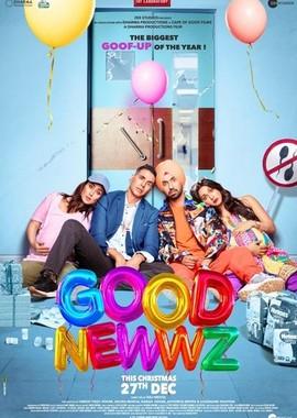 Хорошие новозди / Good Newwz (2019) смотреть онлайн бесплатно в отличном качестве