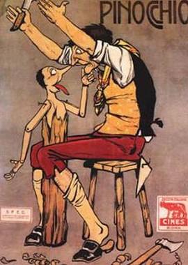 Пиноккио (Pinocchio) 1911 года смотреть онлайн бесплатно в отличном качестве. Постер